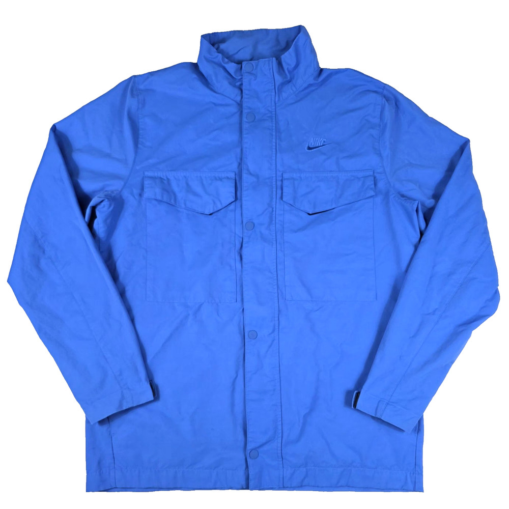 Nike Sportswear Essentials Field Jacket Blue CZ9922-403 Men's Size Large L